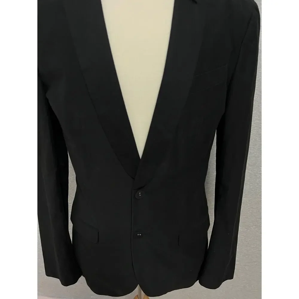 Armani Exchange Men's Cotton Blazer - Black‎ - Size 40L